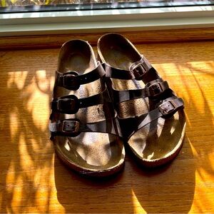 Birkenstock Florida in color Havana size 39